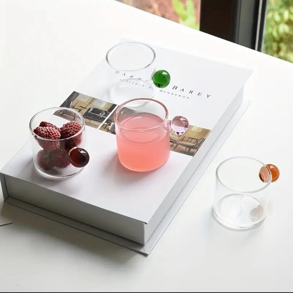 Multicolored Set of 6 expresso glasses - Picture 5 of 7